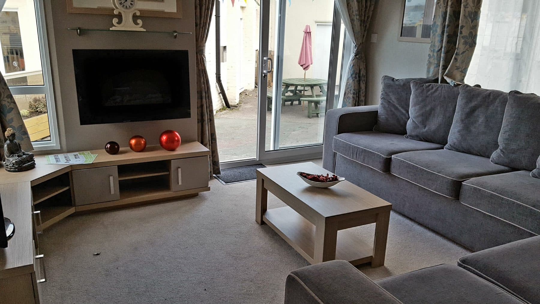 ABI Roxbury lounge with patio doors